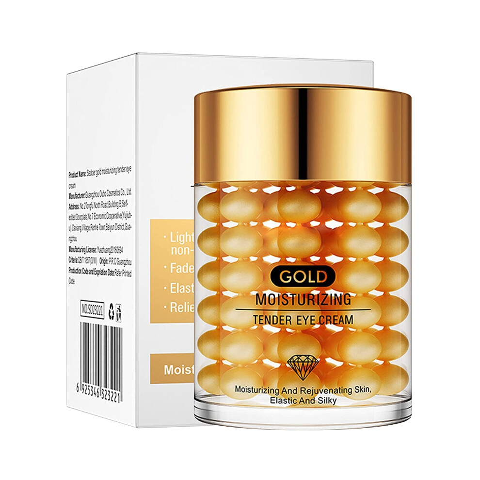 Gold/Cream/Dark Eye For Circles And Puffiness, Anti Aging Under Eye For Wrinkles