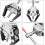 Wiper Arm Puller with Adjustable Damage Claws and Secure Locking Mechanism, Heavy Duty Metal 4