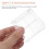 Empty Eyeshadow Palette 4 Pan Clear Refillable Case for DIY Makeup Storage and Travel 3