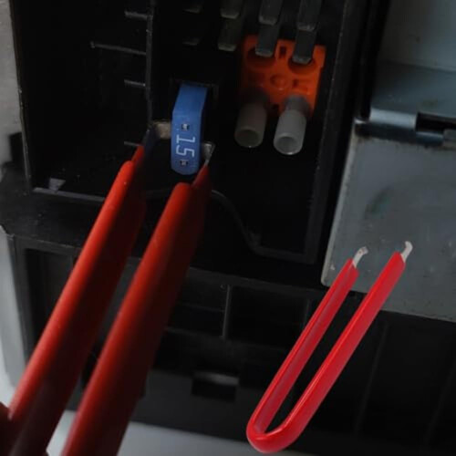 Relay Puller Tool and Fuse Puller Pliers with Offset Handles for TightSpace Automotive Removal 2