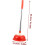 Heavy Duty Long Handle Toilet Plunger and Drain Unclogger for Easy Clean Bathroom Use 2