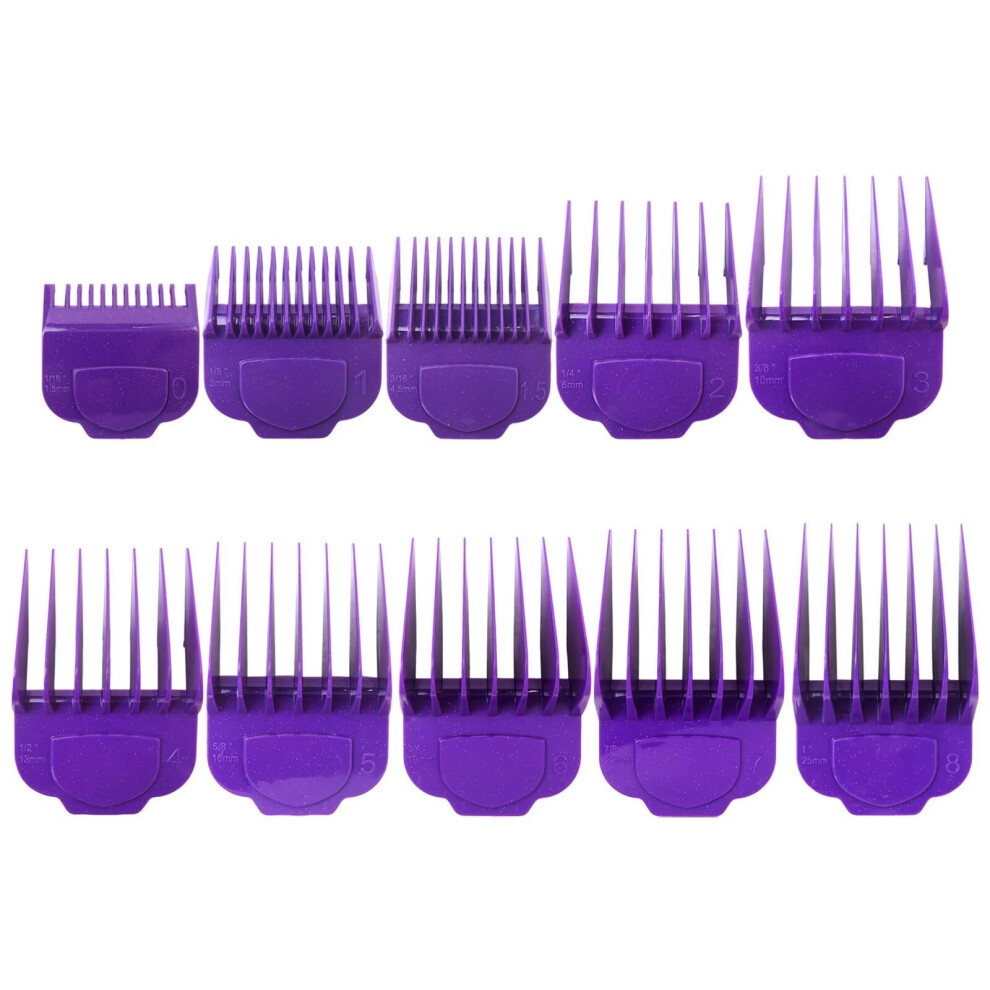10 Pack Magnetic Clipper Guards for Andis Master Hair Clippers with Accurate Length Control