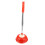 Heavy Duty Long Handle Toilet Plunger and Drain Unclogger for Easy Clean Bathroom Use 1