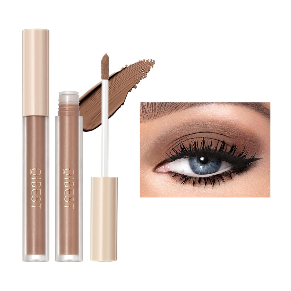 Liquid Matte Eyeshadow Waterproof Long Lasting  Pigmented Nude Smokey Eye Stick #08
