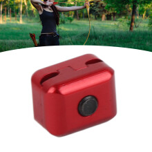 Roter Aluminium Pfeilwaffen Kabelklemme Schnalle für Kurzwaffe 1,5 cm