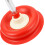 Heavy Duty Long Handle Toilet Plunger and Drain Unclogger for Easy Clean Bathroom Use 4