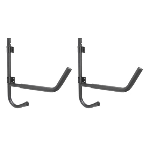 90 Rotating Kayak Wall Rack, Foldable Canoe & SUP Storage Wall Mount 2