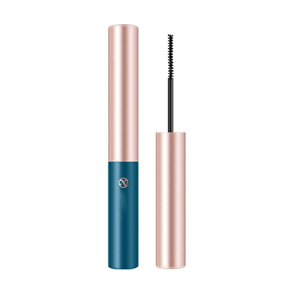 Black Waterproof Lengthening And Volumizing Mascara For Eyelash Extensions, Smudge Resistant