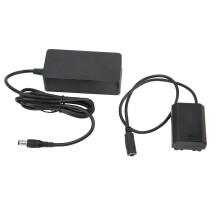 Adattatore di alimentazione a batteria di prova per Sony Alpha A7 III A6600, 8V 3A