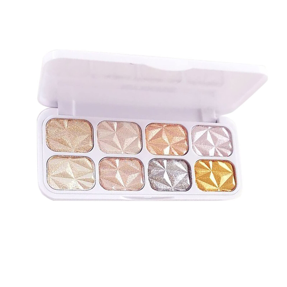 Highlighter Powder for Face and Body with Natural Glow, Buildable Radiance and Smooth Blending (Pink1)