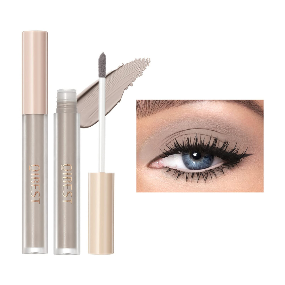 Liquid Matte Eyeshadow Stick Waterproof Long Lasting  Pigment Nude Smokey Cream #02