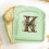 DEKAXID Customizable Toast Keeper With Lid - Fresh Bread Storage Box 26 Letters Available 2