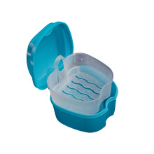 Portable Tooth Storage Box Small Box Storage Case for Home Travel (Random Color)