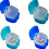 Portable Tooth Storage Box Small Box Storage Case for Home Travel (Random Color) 5