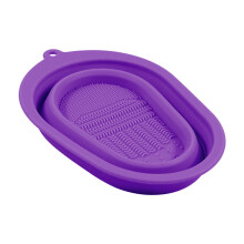 YUEHAO Cleaning Brush Silicon Makeup Brush Cleaning Mat Makeup Brush Cleaner Pad Cosmetic Brush Cleaning Mat Portable Washing Tool Kitchen Gadgets