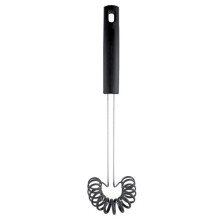 Fouet 26 cm avec spirale en nylon Jonas of Sweden Noir