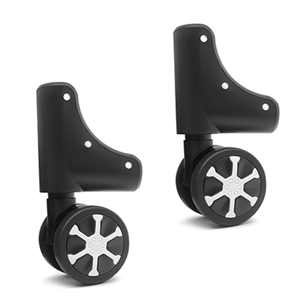 1 Pair Heavy Duty Luggage Wheel Replacement Trolley Casters 360 Degree Swivel 9191629499243