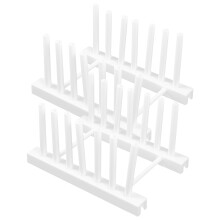stuks afdruiprek voor borden, bordenrek, bestekrek, keukenaccessoire