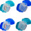 Portable Tooth Storage Box Small Box Storage Case for Home Travel (Random Color) 7