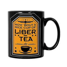 Ceramiczny kubek do Helldivers2, nadający się do zmywarki, kubek 33cl Liber-Tea, nadający się do mikrofalówki do herbaty, kawy i napojów A