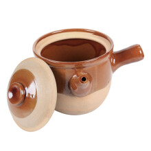 Clay Cooking Pot Chinese Clay Casserole Temp Resistant for Soup Stew and Kitchen Cooking