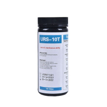 100 URS-10T Reagenz-Urinanalysestreifen, 10 Parameter, Urinteststreifen