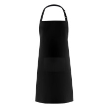 Poaug Schürzen-Abverkauf, 2er-Pack, verstellbar, wasserabweisend, mit Tasche, Damen- und Herren-Kochschürze, schwarz