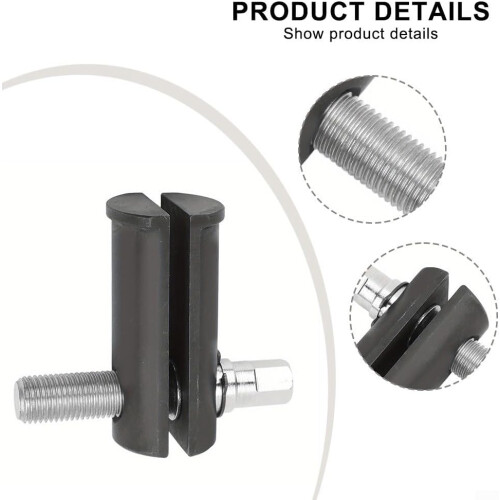 Motorcycle Steering Neck Bearing Race Puller, Adjustable Heavy Duty Removal Tool for Various Sizes 2