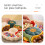 Avtoify Candy Box Nut Snack Organizer, Δίσκος Αποξηραμένων Φρούτων με Καπάκι, Διπλό Χώρο 4