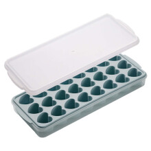 XIUH Utensílios de Cozinha, Caixa de Gelo em Formato de Coração com Grade para Cubos de Gelo, Artefato para Uso Doméstico em Alimentos, Caixa de