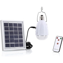 Lampe solaire LED LINLIN 4 en 1, 12 LED ultra-lumineuses, télécommande, chargement USB, lampe solaire rechargeable pour le camping, la randonnée