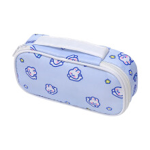 Lmueinov High Beauty Style Super Mare Capacitate Student Pen Bag Machiaj Bag Geantă de depozitare Lichidare de stocare