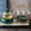 Nordic Home Kitchen Επιτραπέζια Θήκη για Κούπες Καφέ, 6 Βάσεις για Κύπελλα, Χρυσές 3