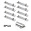 Aluminium Solar Module Rails Profile Connectors Mounting Connection 4