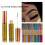 Savlot10Colors Υγρό Glitter Eyeliner, Μεταλλική Λαμπερή Χρωστική για Μάτια, Πρόσωπο, Χείλη - 2