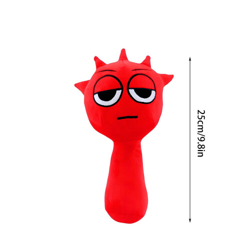 Credibox Sprunki Λούτρινα Είδη Merch, Συμβατά με Sprunki Toys Λούτρινα, Νέα Λούτρινη Φιγούρα με 2