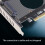 GUYUTING Σταθερή λειτουργία Κάρτα επέκτασης U.2NVME με παχιές επιχρυσωμένες επαφές για 7