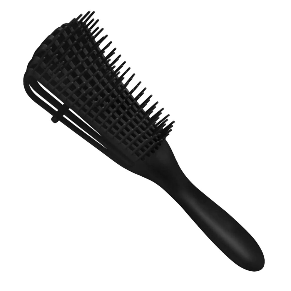 Detangling Hair Brush for Curly Wet and Dry Hair with Gentle Knot Removal and Scalp Massage