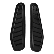 2Pcs Universal Car Hood Vent Scoop ABS Air Intake Cover Keeps Engine Cool Stylish Sporty Look