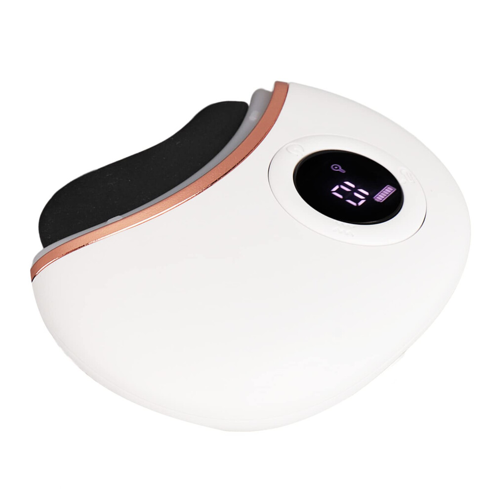 Electric Gua Sha Facial Tool with Heat Therapy and Vibration, Bian Stone for Face and Neck