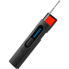 Kuuntelulaitteen ilmaisin, RF-signaalin ilmaisin magneettikentällä ja taskulampputoiminnoilla, 5-tasoinen säädettävä herkkyys peitevalvontaan