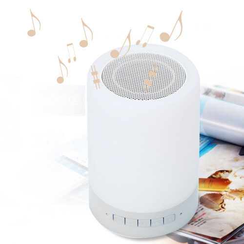 Καινοτόμο Sound Oasis, ηχείο Bluetooth με έλεγχο αφής, νυχτερινό φως LED με δυνατότητα 2
