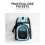 Τσάντα κατοικίδιων Crossbody, αναπνεύσιμη φορητή τσάντα εκδρομών για γάτες, σακίδιο 8