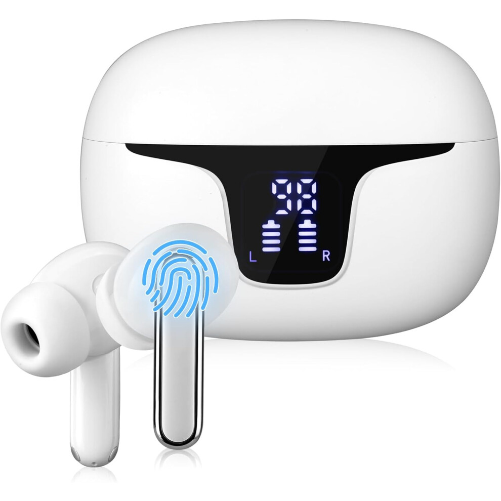 Advanced Language Translator Earbuds With Intuitive Touch Controls, Durable Build Quality Ensures Long-Term Reliability, Bluetooth 5.4 For Stable Hd 9009791641110