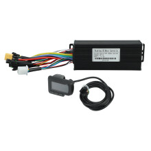 Controlador de motor sin escobillas para bicicleta eléctrica, controlador sinusoidal, función de autoaprendizaje con controlador sinusoidal de 3