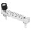 Flowmeter for Gas Measurement, Oxygen Flow Meter Air Flow Meter with Control Valve, Panel Type Flow Meter Adjustable Flow Rate Clear Viewing Acrylic 2