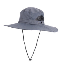 Chapeau de soleil d'extérieur à large bord, ventilation en maille respirante et protection UPF50+, casquette de pêche imperméable à séchage