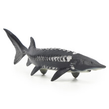 Esturgeon factice réaliste, jouet décoratif, poisson artificiel en plastique de qualité supérieure aux formes réalistes, pièce de collection.