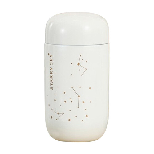 Γενικό μπουκάλι θερμού νερού 200ml Mini Starry Sky, φιάλη τσέπης από ανοξείδωτο ατσάλι με