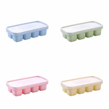Silikon isbrett, gelé, yoghurt, isbitform, isbrett, isboks, matkvalitets isbeholder, kjøleskap, ismaskin, pakke *4 stk